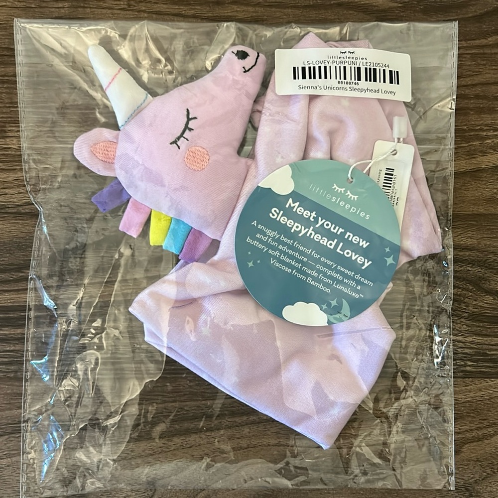 UNICORN SLEEPYHEAD LOVEY